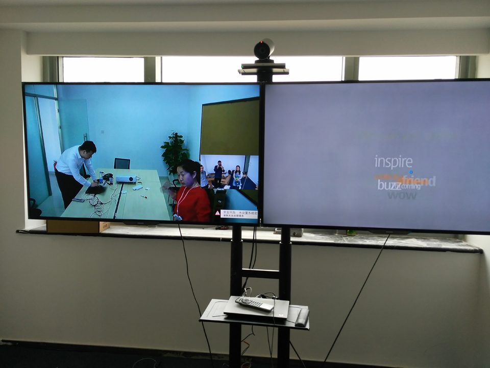 上海某企業思科SX20雙屏項目完成實施