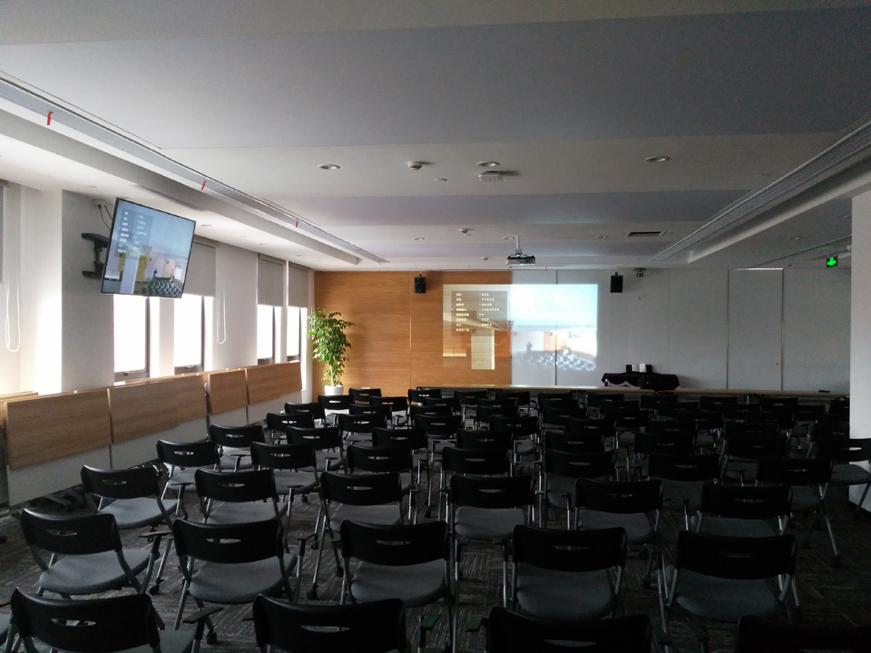 上海某著名早餐連鎖品牌企業(yè)多媒體培訓(xùn)室部署