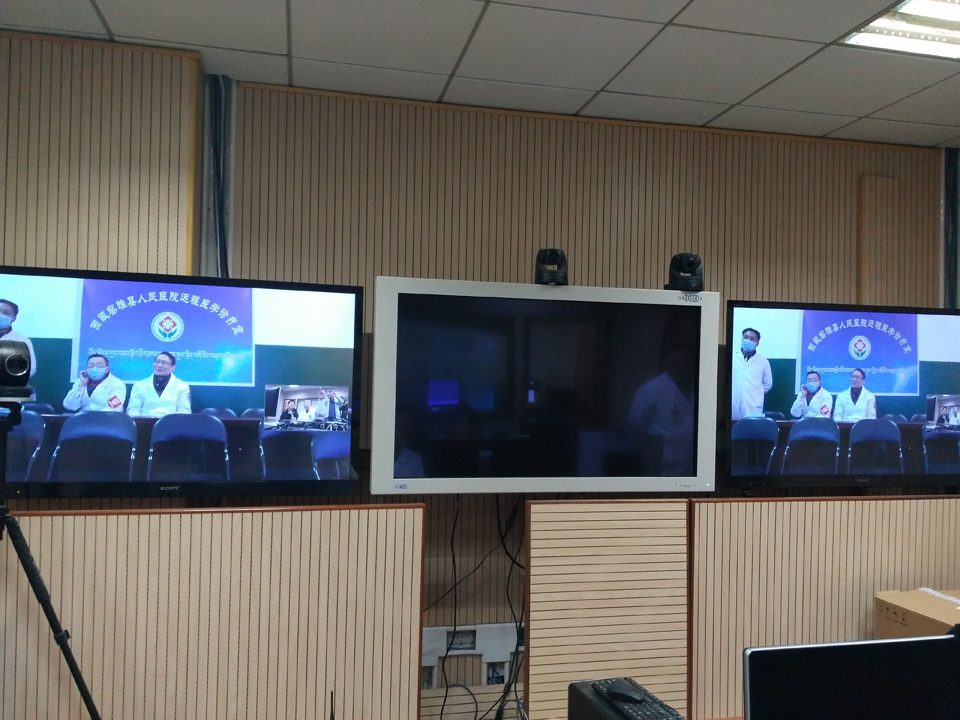 上海某三甲醫院遠程醫療會診項目部署完成